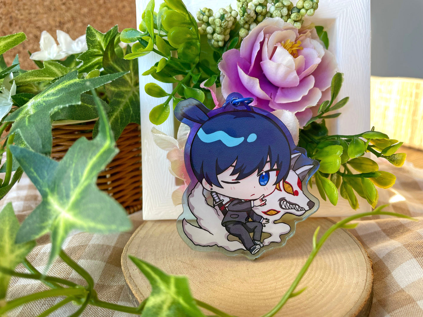 Chainsaw Man Gradient Acrylic Charms