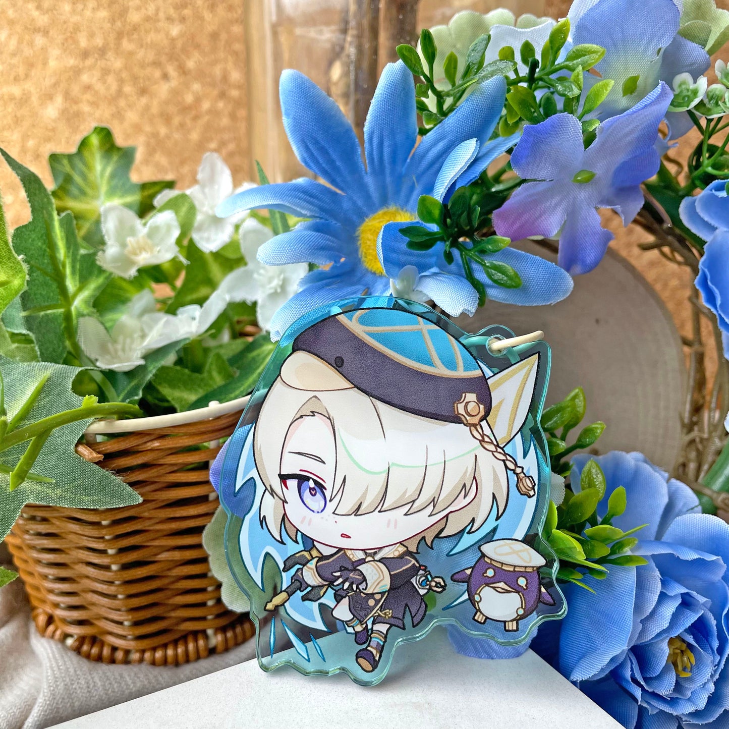 Genshin Impact Gradient Acrylic Charms - Fontaine