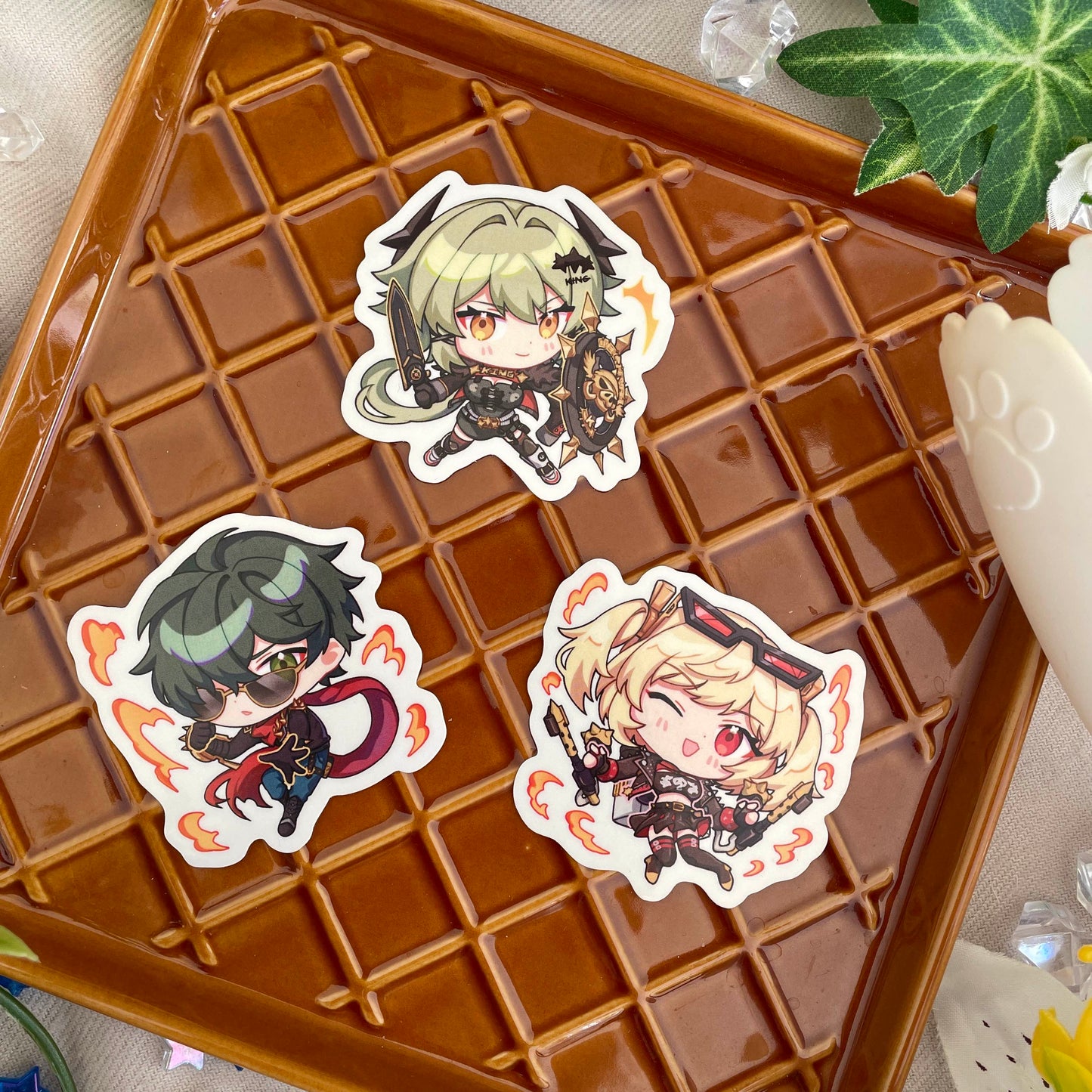 Zenless Zone Zero Die Cut Stickers