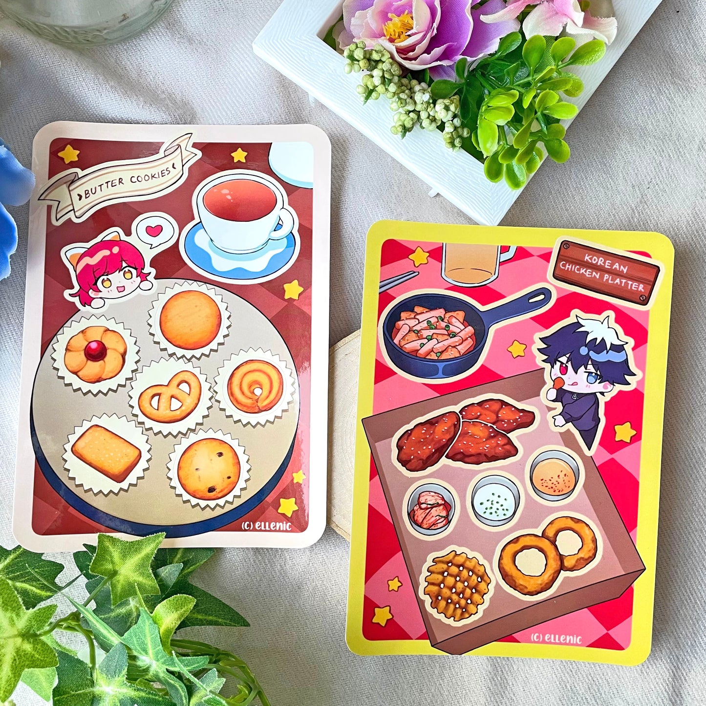 Original Sweet & Savory Kiss Cut Stickers