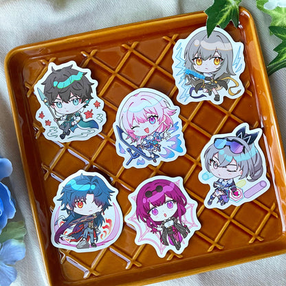 Honkai Star Rail Die Cut Stickers