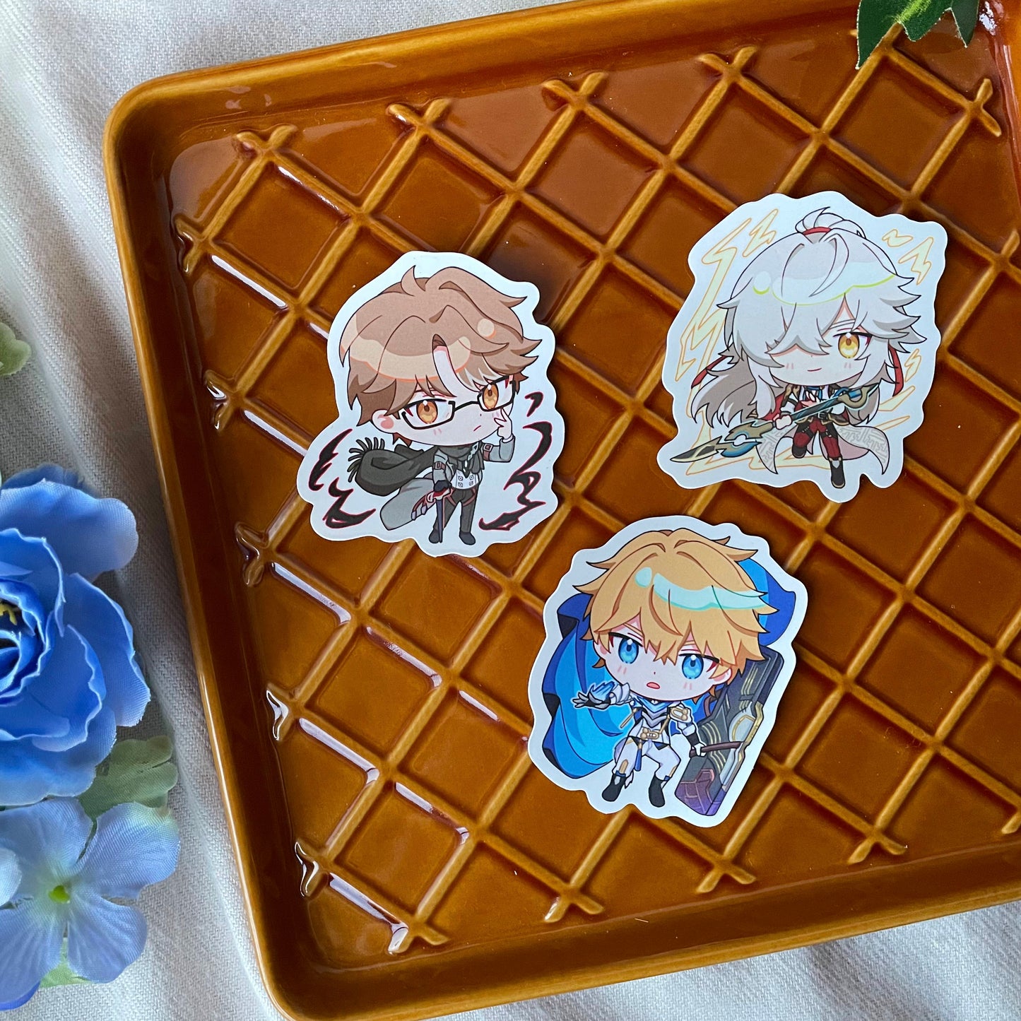 Honkai Star Rail Die Cut Stickers