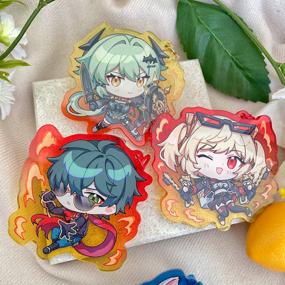 Zenless Zone Zero Gradient Acrylic Charms