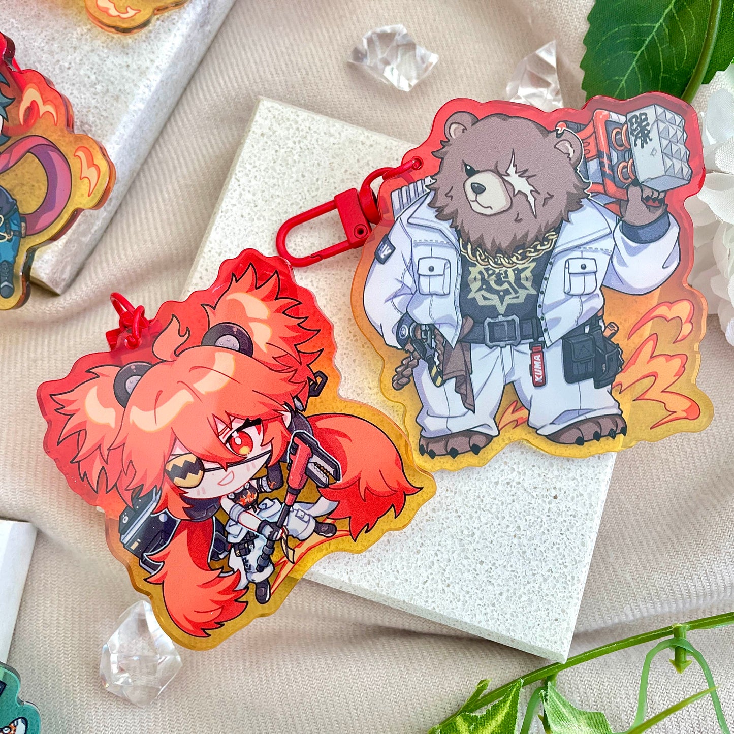 Zenless Zone Zero Gradient Acrylic Charms