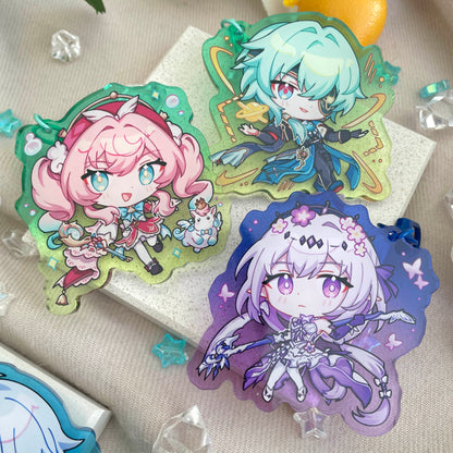 Honkai Star Rail Gradient Acrylic Charms - Amphoreus