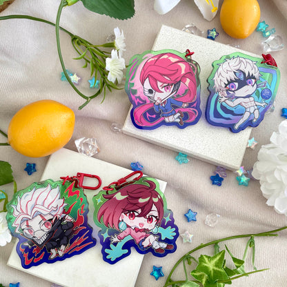 Dandadan Gradient Acrylic Charms