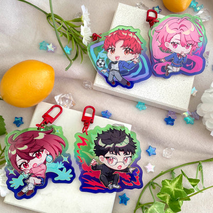 Dandadan Gradient Acrylic Charms