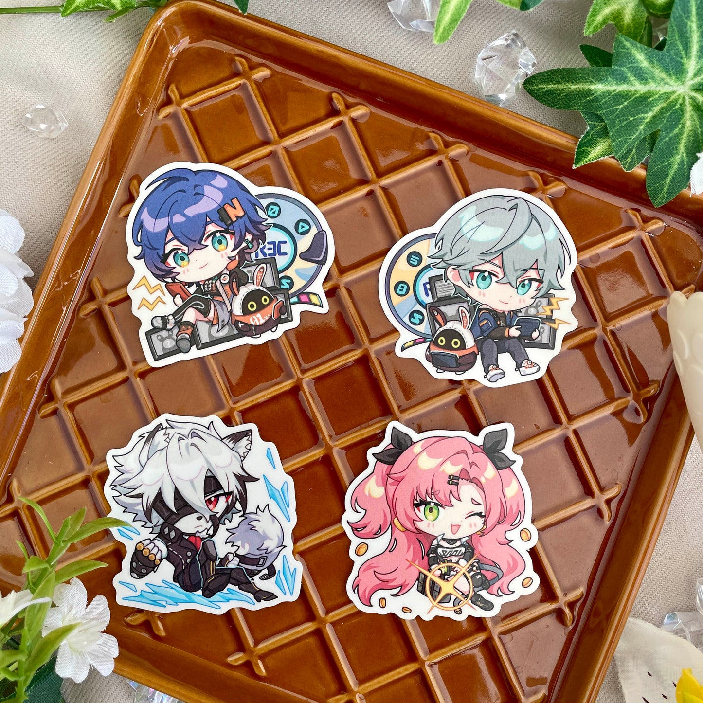 Zenless Zone Zero Die Cut Stickers