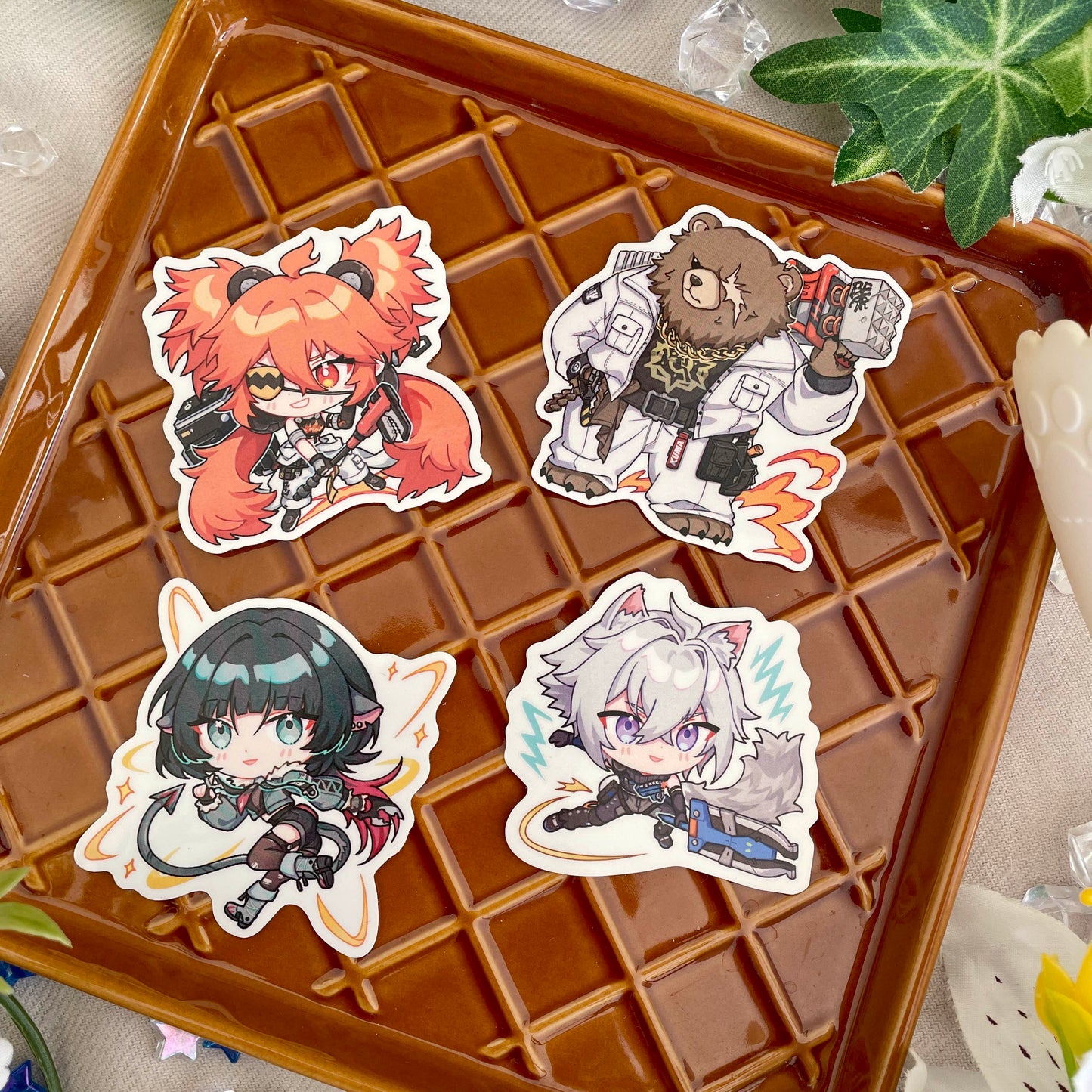 Zenless Zone Zero Die Cut Stickers