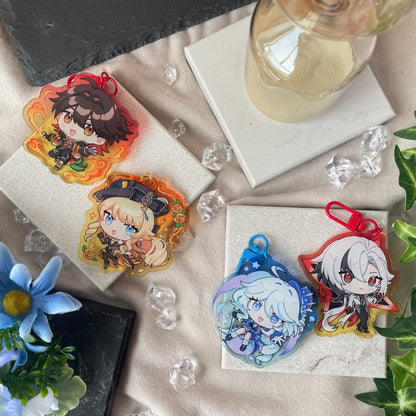 Genshin Impact Gradient Acrylic Charms - Fontaine